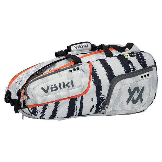 Tour Zebra Combi Tennis Bag Ghost White and Black BAGS VOLKL ONE_SIZE