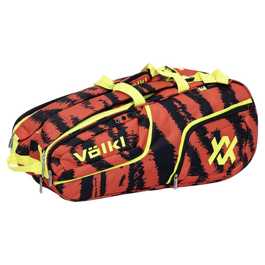 Tour Zebra Combi Tennis Bag Lava Red and Black BAGS VOLKL ONE_SIZE