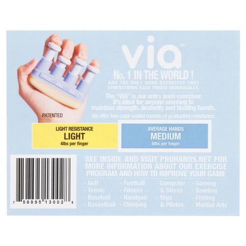 Pro Hands Via Hand Exerciser Sports Medicine GRIPMASTER