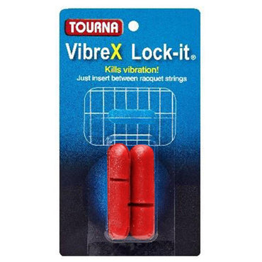 Locking Tennis Dampeners Red Other Accessories TOURNA