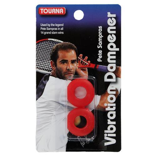 Sampras Red Vibration Tennis Dampener Other Accessories TOURNA