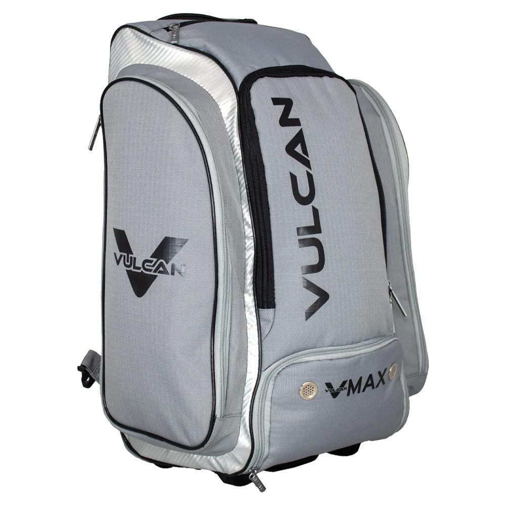 VMAX Roller Pickleball Backpack Grey and Black Pickleball Bags And Backpacks VULCAN