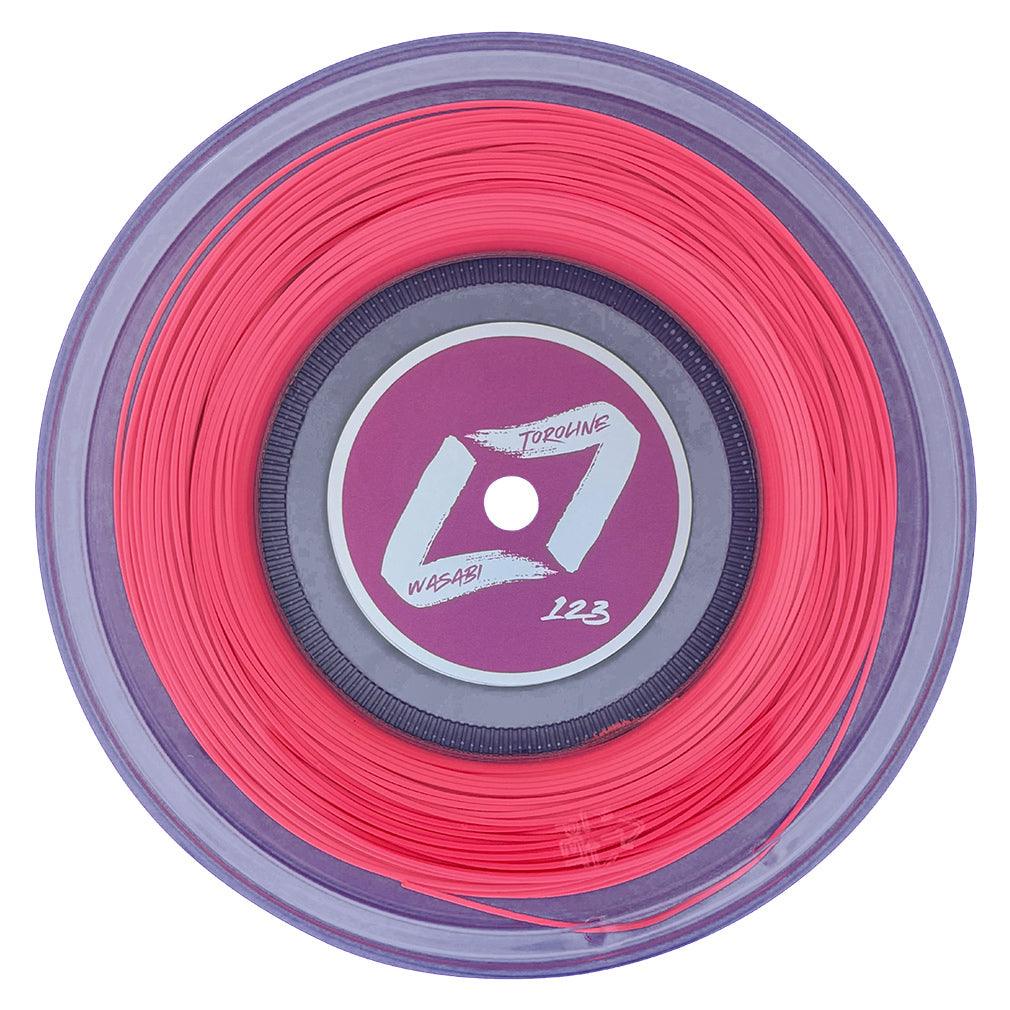 Wasabi 17g Tennis String Reel TOROLINE 17 NEON_PINK