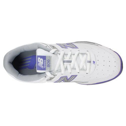 Women's WC806 2E Width Tennis Shoes White Womens Shoes NEW BALANCE