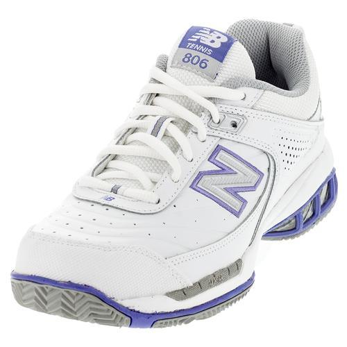 Women's WC806 B Width Tennis Shoes White Womens Shoes NEW BALANCE 5 White