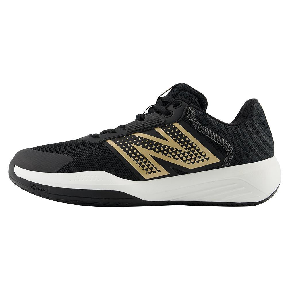 Women's 696v6 D Width Tennis Shoes Black and White Womens Shoes NEW BALANCE 5.5