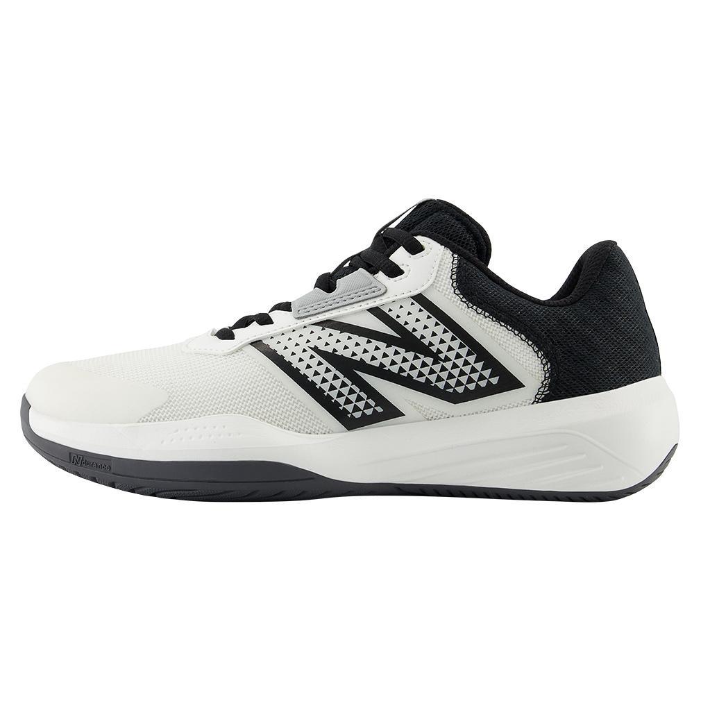 Women's 696v6 B Width Tennis Shoes White and Black Womens Shoes NEW BALANCE 5.5