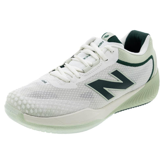 Women`s FuelCell 996v6 B Width Tennis Shoes Sea Salt and Natural Mint Shoes NEW BALANCE 5