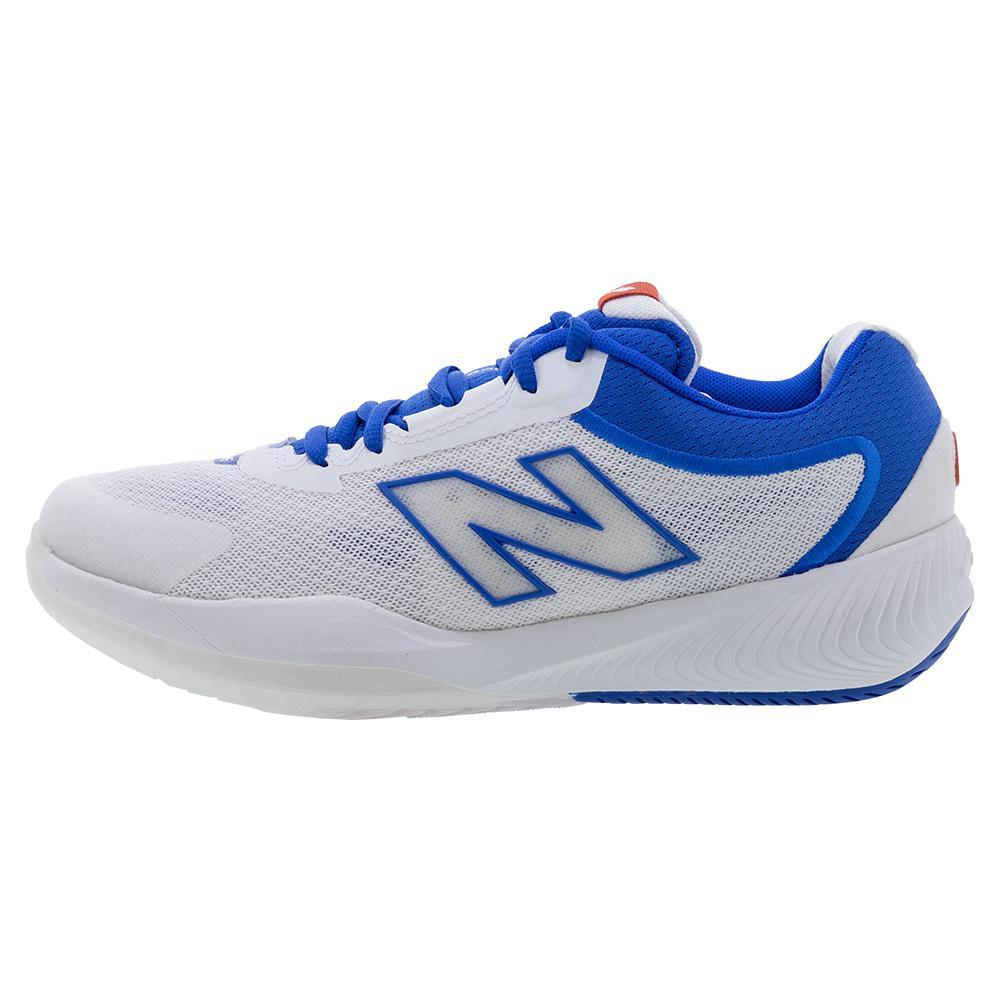 Women's FuelCell 996v6 B Width Pickleball Shoes White and Navy Womens Shoes NEW BALANCE
