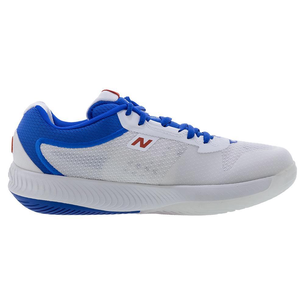 Women's FuelCell 996v6 B Width Pickleball Shoes White and Navy Womens Shoes NEW BALANCE