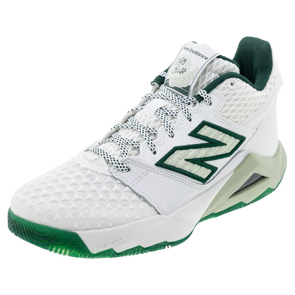 Women`s Coco CG2 D Width Tennis Shoes White and Marsh Green Shoes NEW BALANCE White 5