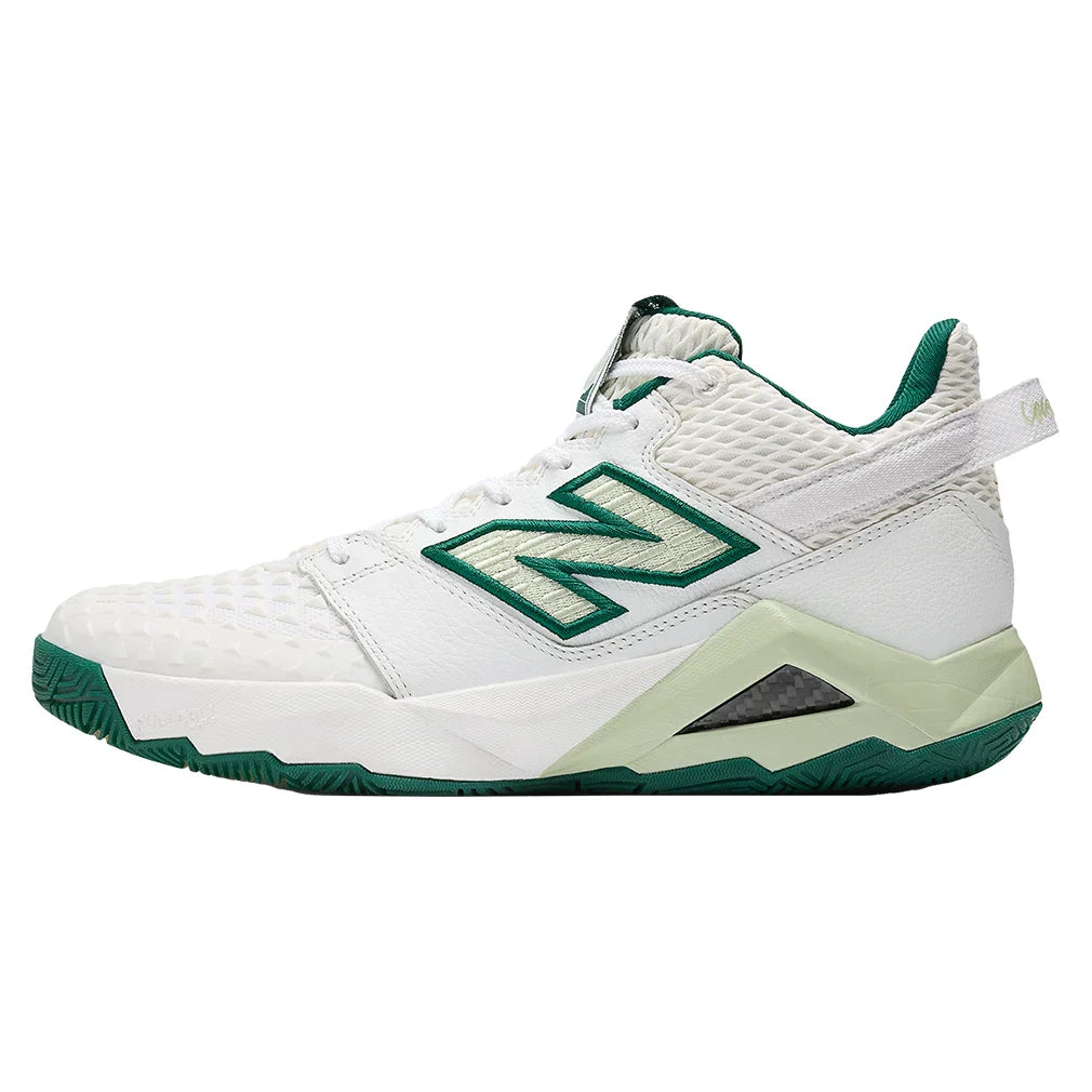 Women`s Coco CG2 D Width Tennis Shoes White and Marsh Green Shoes NEW BALANCE