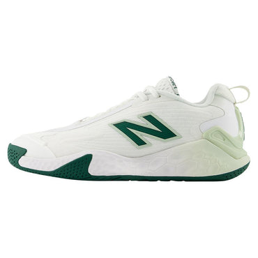 Women`s Fresh Foam X CT-Rally D Width Tennis Shoes White and Marsh Green NEW BALANCE