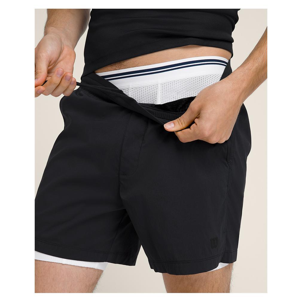 Men's Volley 6 Inch Tennis Short Mens Apparel WILSON