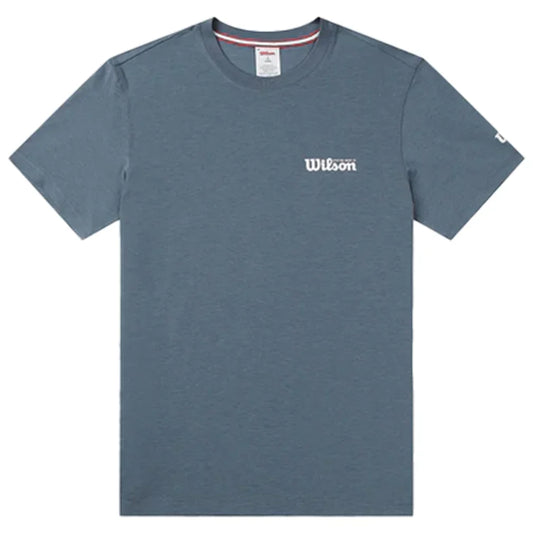 Men`s Easy Street Tennis Tee Slate Blue WILSON S Blue