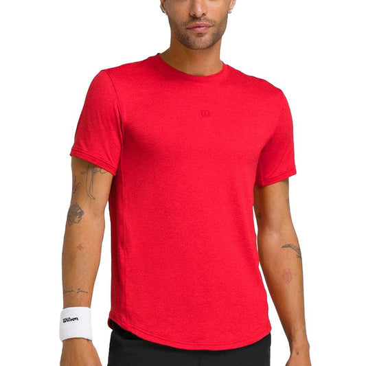 Men`s Everyday Performance Tennis Tee Infrared WILSON S
