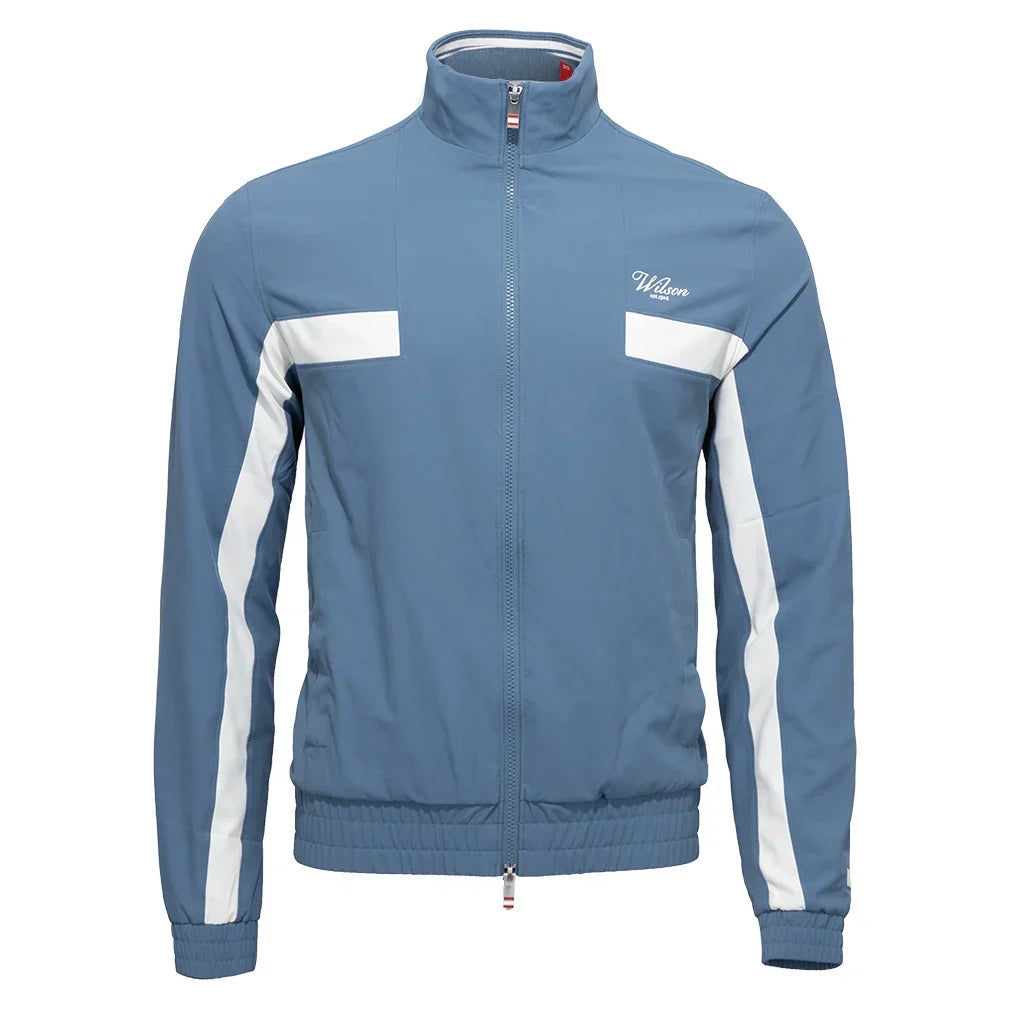 Men`s Grand Slam Tennis Jacket Slate Blue WILSON S