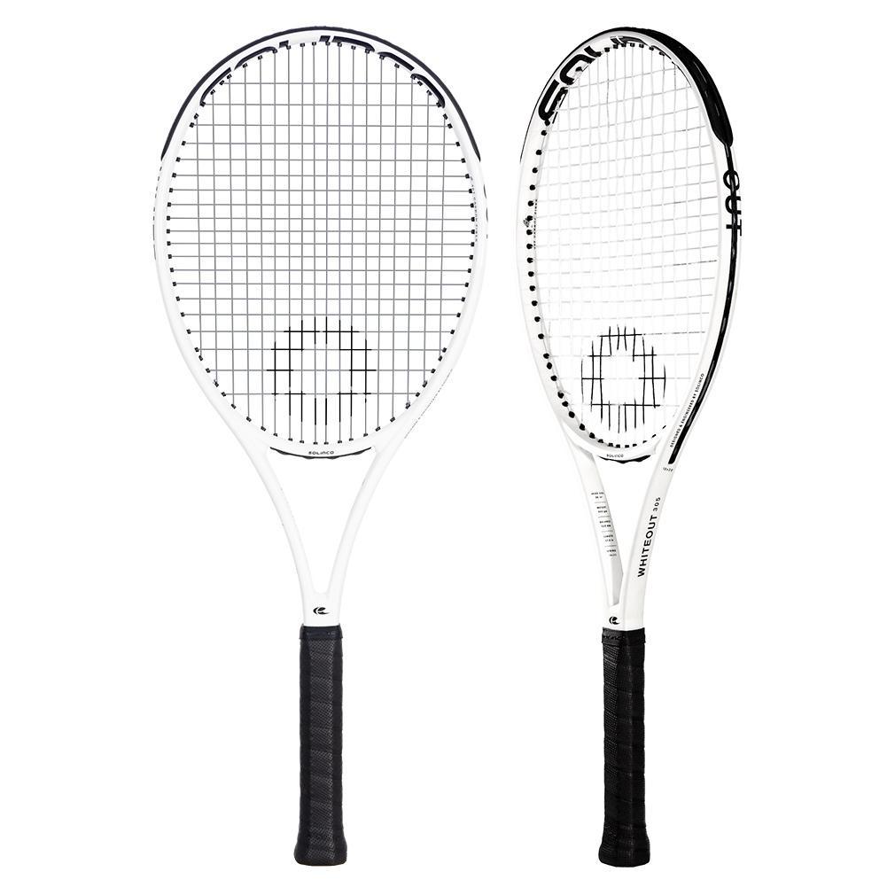 Whiteout 305 18x20 Tennis Racquet Tournament Gear SOLINCO 3 - 4 3/8