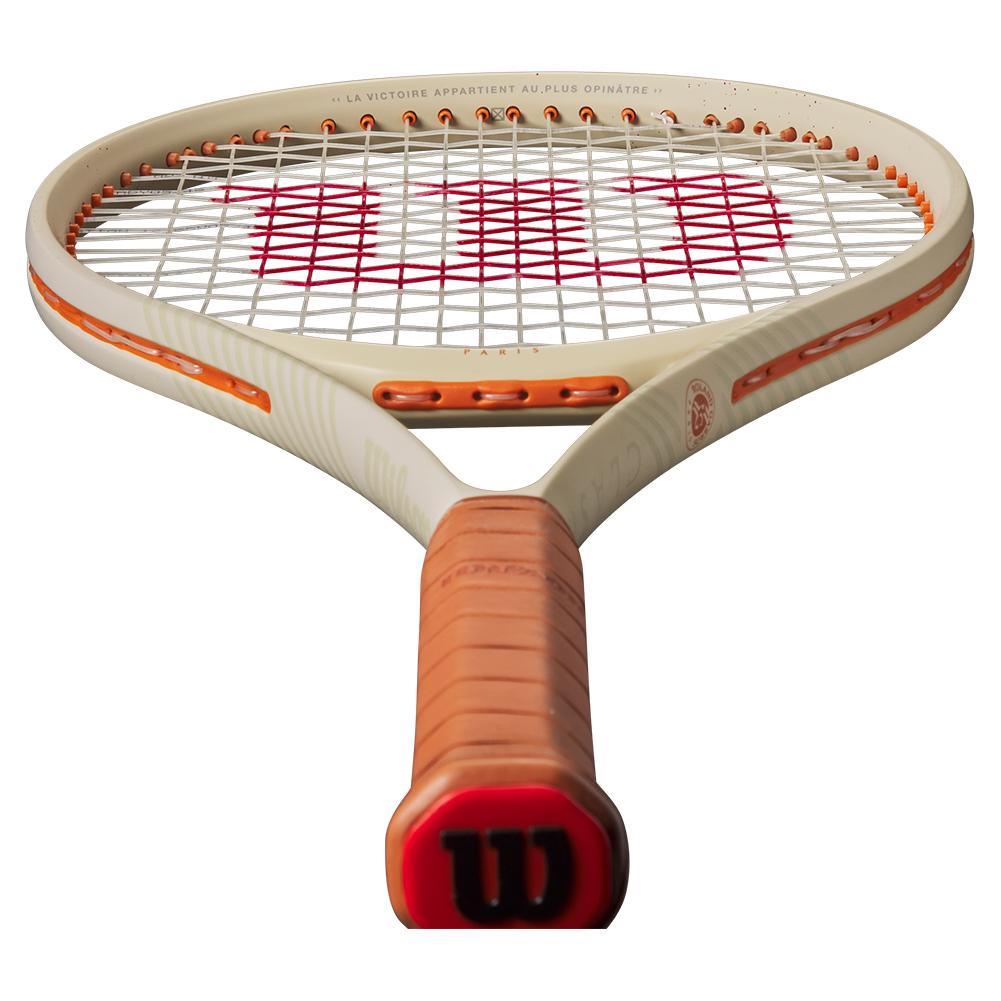 Clash 100L v2 Roland Garros 2024 Tennis Racquet Tournament Gear WILSON 1 - 4 1/8