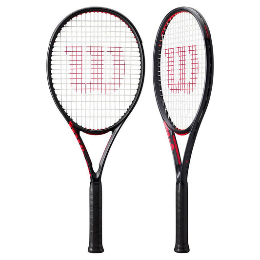 Clash 100 v3 Tennis Racquet WILSON 1 - 4 1/8 Black