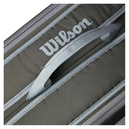 Tour 6 Pack Tennis Racquet Bag Dark Green Gifts WILSON