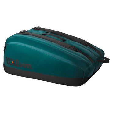 Blade Super Tour 15 pack V9 Tennis Bag Green Tournament Gear WILSON