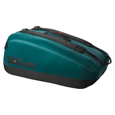Blade Super Tour 9 pack V9 Tennis Bag Green Tournament Gear WILSON
