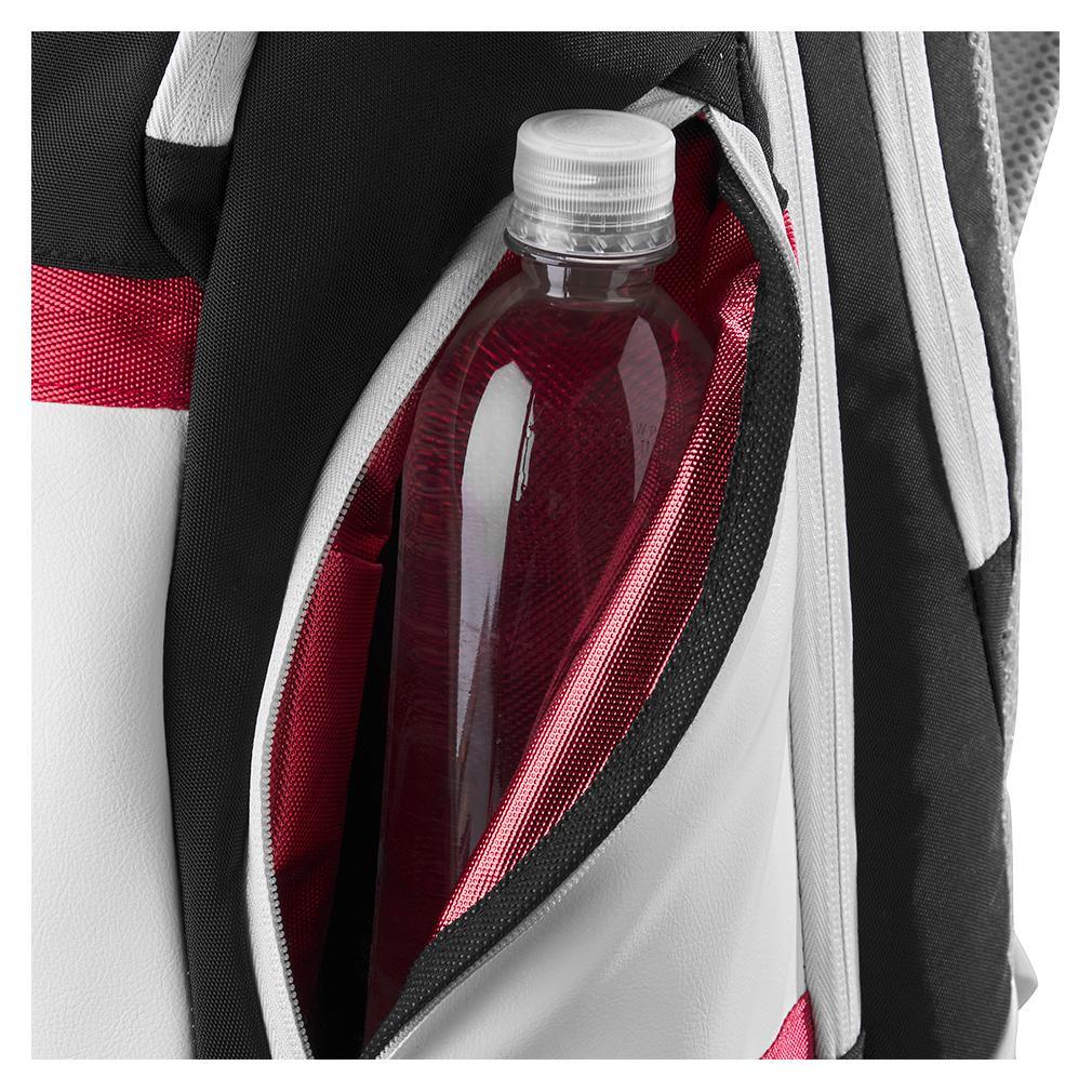 Courage Collection Tennis Backpack Black and White BAGS WILSON