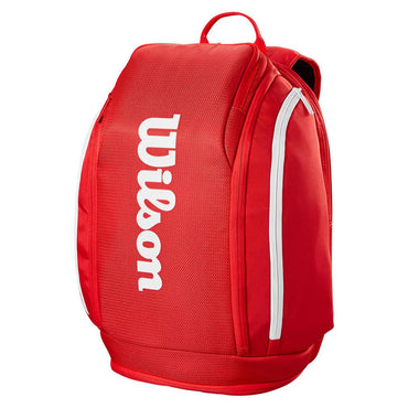 Super Tour 2025 Tennis Backpack Red BAGS WILSON