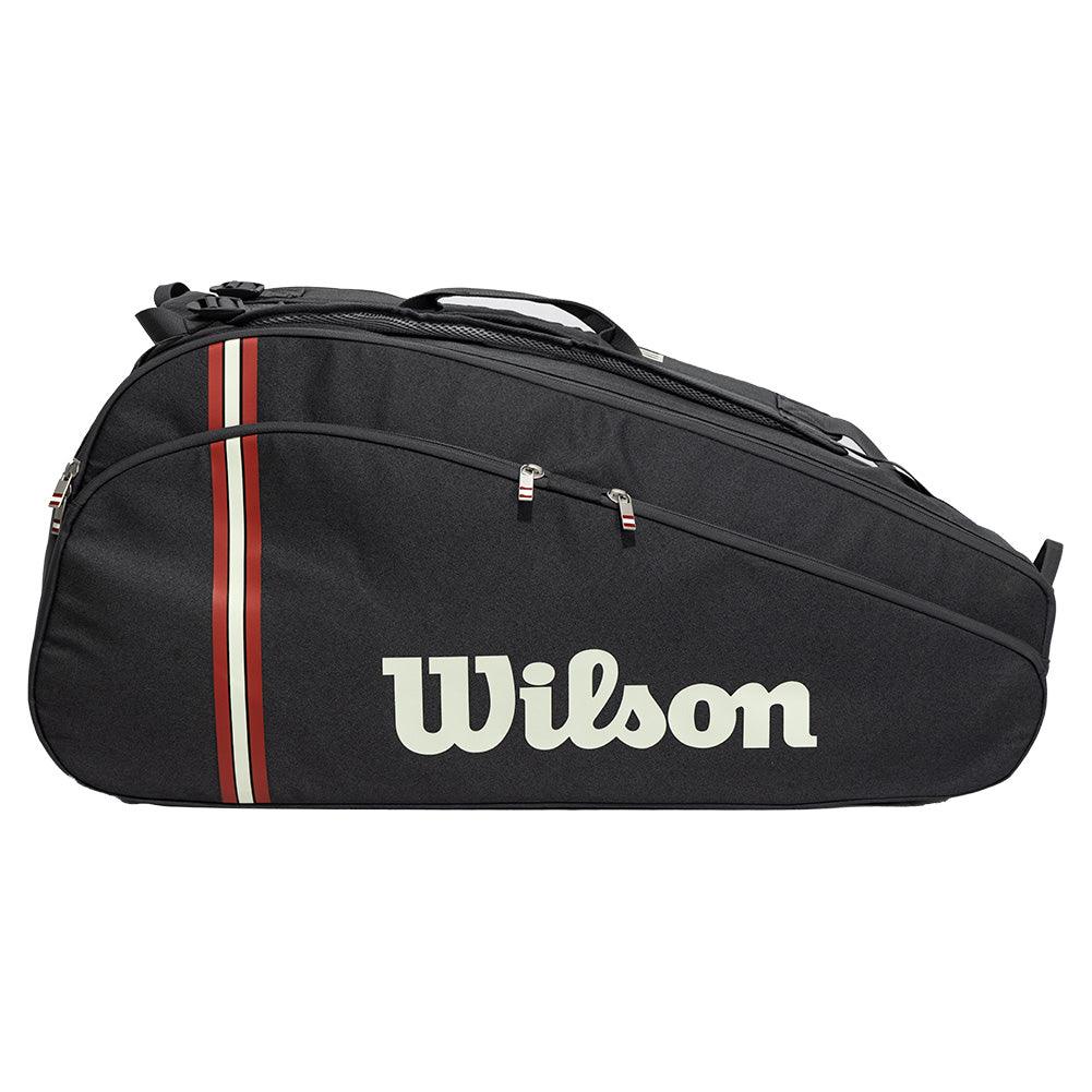 Tour 12 Pack Tennis Racquet Bag Black WILSON