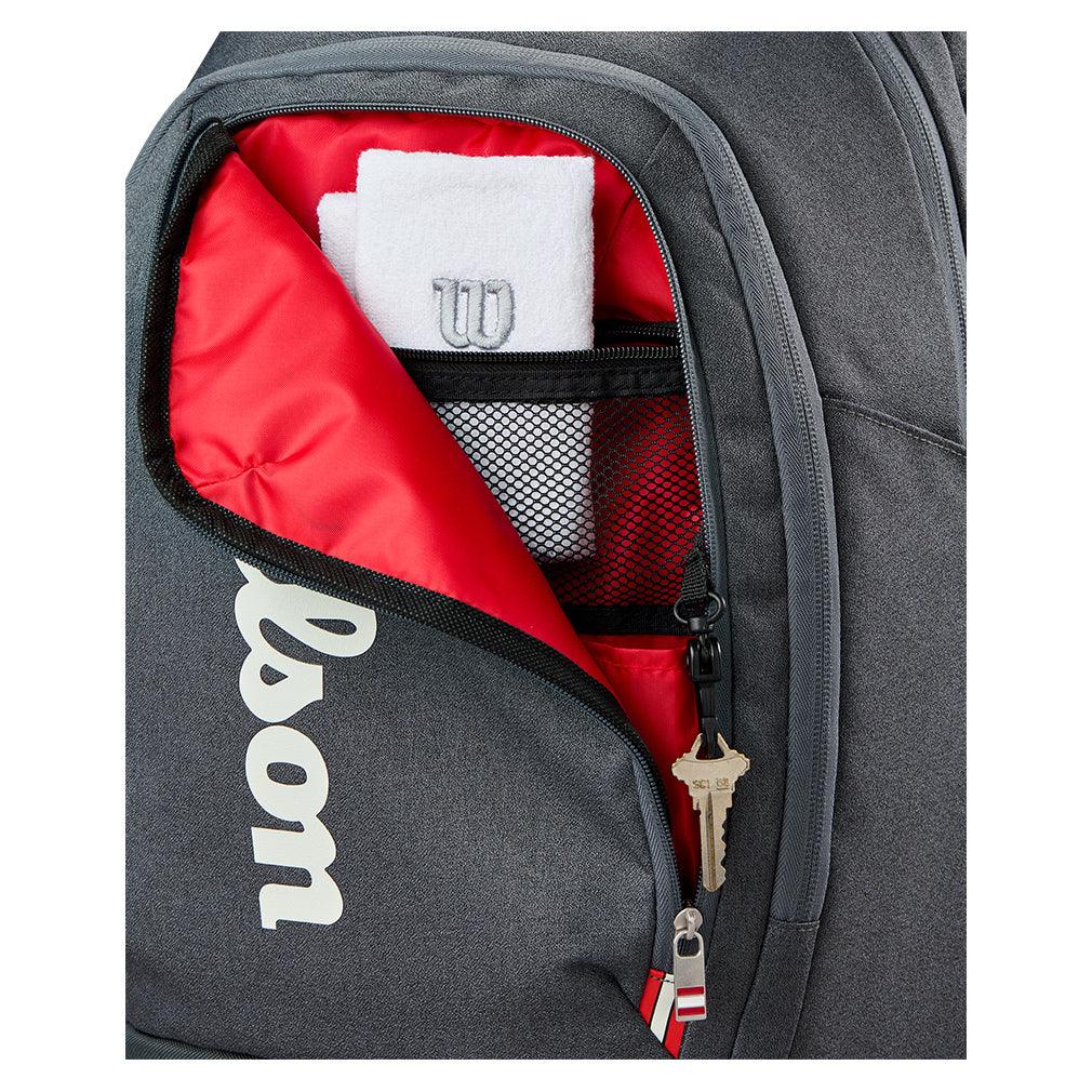 Tour Tennis Backpack Black WILSON