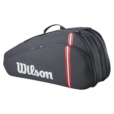 Tour 6 Pack Tennis Racquet Bag Black WILSON