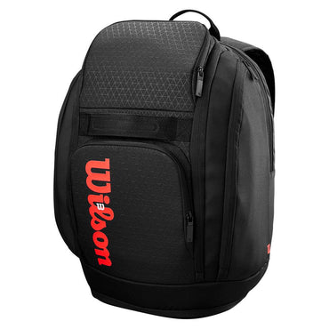 Clash V3 Tennis Backpack Black and Infrared WILSON