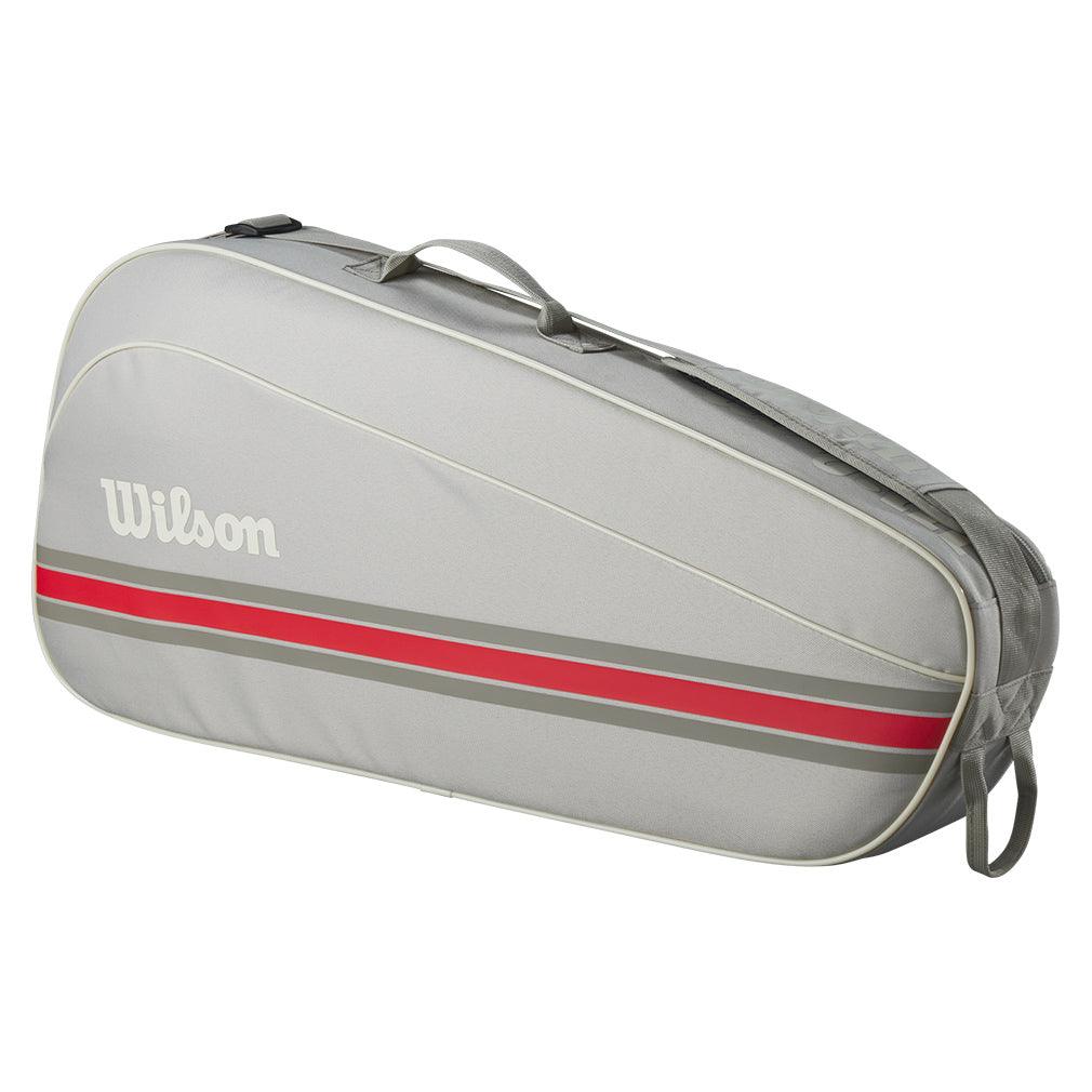 3 Pack Team Tennis Racquet Bag Oats WILSON ONE_SIZE Grey