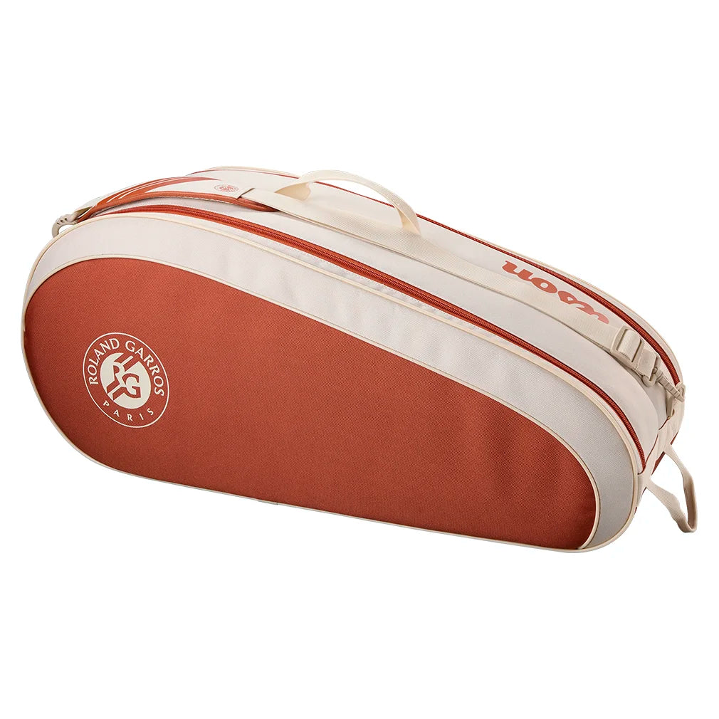 Team 6 Pack Roland Garros 2025 Tennis Bag Cream and Clay WILSON ONE_SIZE