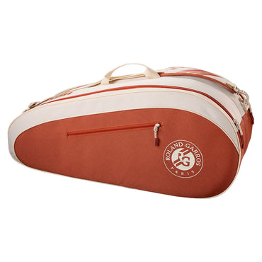 Team 6 Pack Roland Garros 2025 Tennis Bag Cream and Clay WILSON
