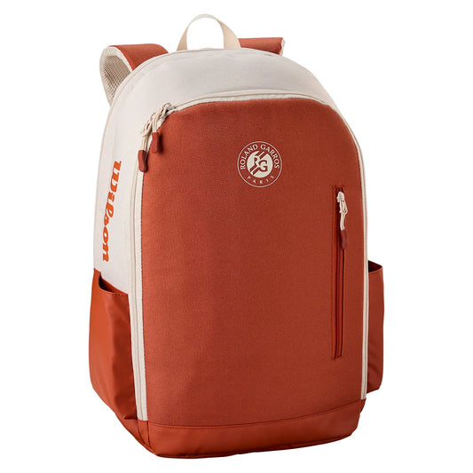 Team Roland Garros 2025 Tennis Backpack Cream and Clay WILSON ONE_SIZE