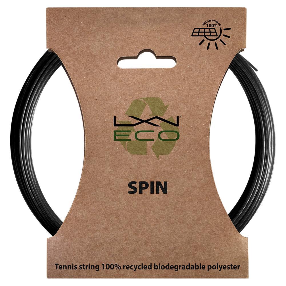 ECO Spin 125 Tennis String Black Strings LUXILON