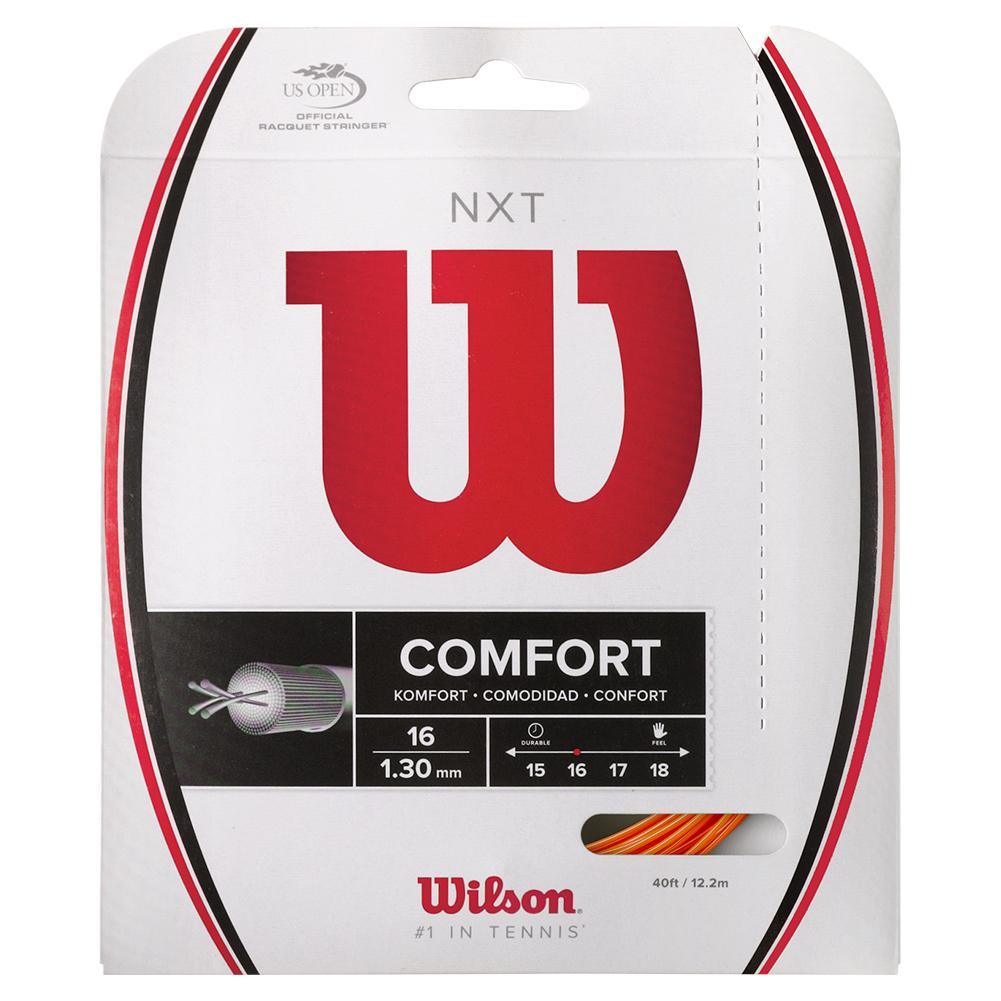 NXT Tennis String Neon Orange Strings WILSON 17