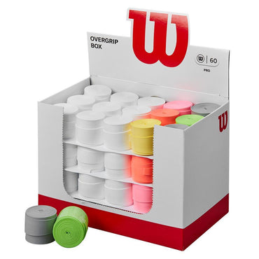 Pro Overgrip Box 60 Assorted Grips WILSON