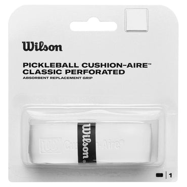 Classic Perforated Pickleball Replacement Grip White PICKLEBALL GRIPS WILSON