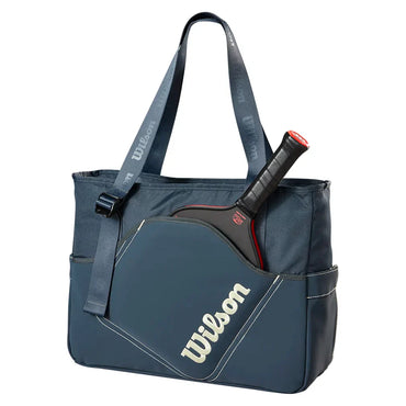 Pickleball Lifestyle Tote Bag Grey and White WILSON