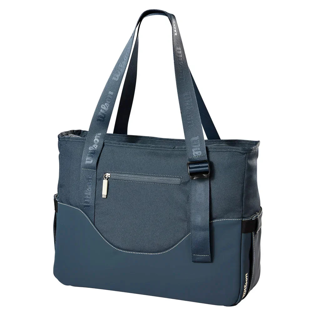 Pickleball Lifestyle Tote Bag Grey and White WILSON