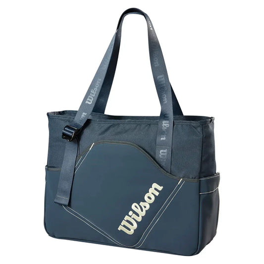 Pickleball Lifestyle Tote Bag Grey and White WILSON Default Title