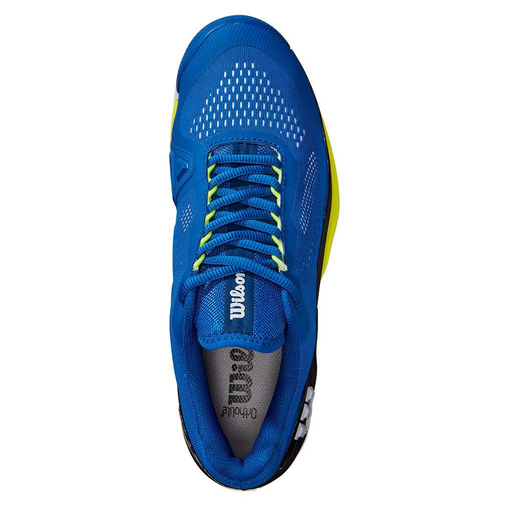 Men's Rush Pro 4.0 Tennis Shoes Lapis and Black Shop By Player WILSON 12