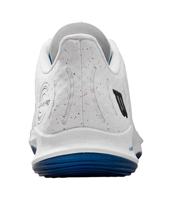 Wilson Hurakn Pro White/Wilson Red/D V Blue 2024 Padel Shoes Zapatillas Wilson 44