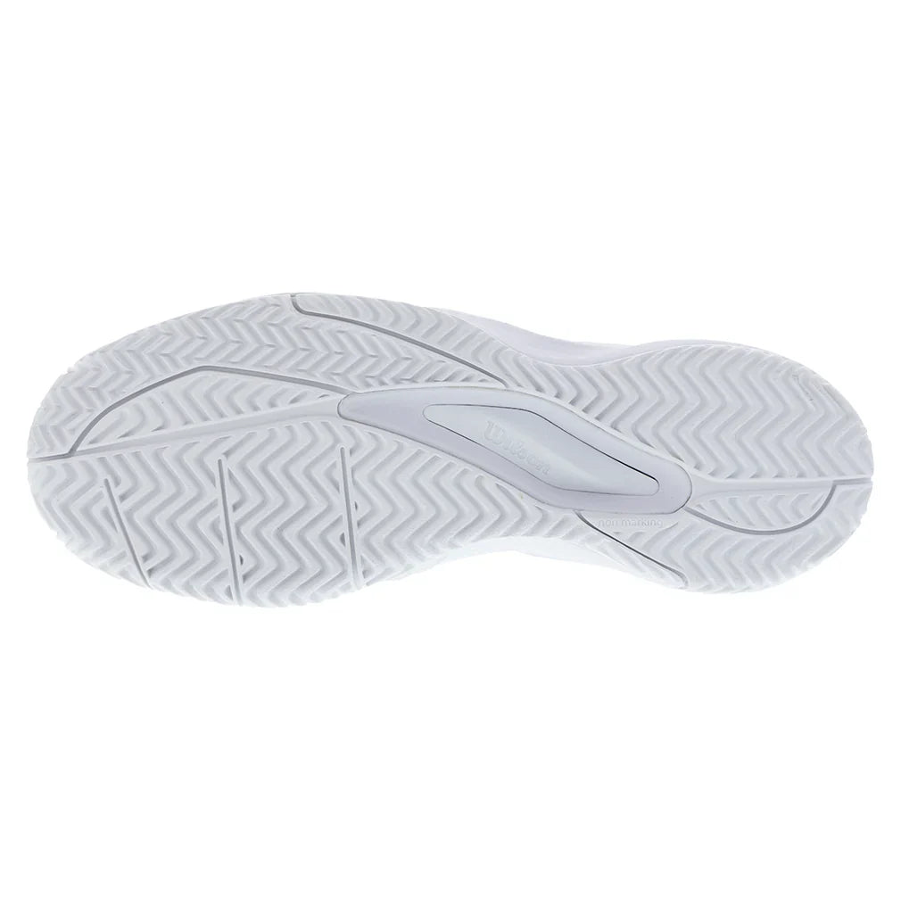 Men's Rush Pro Ace Wide Tennis Shoes White and Black Top Tennis Shoes WILSON