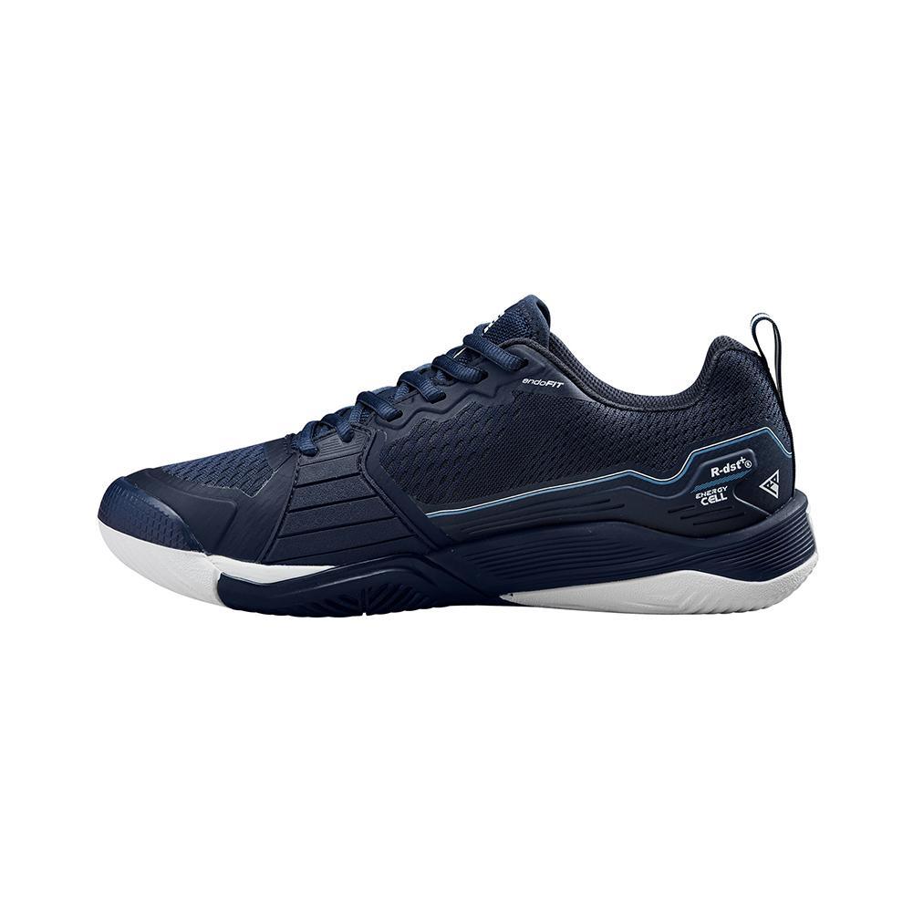 Men's Rush Pro 4.5 Tennis Shoes Navy and White Top Tennis Shoes WILSON