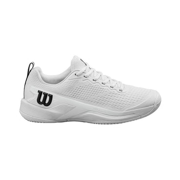 Men's Rush Pro 4.5 Tennis Shoes White and Black Tournament Gear WILSON