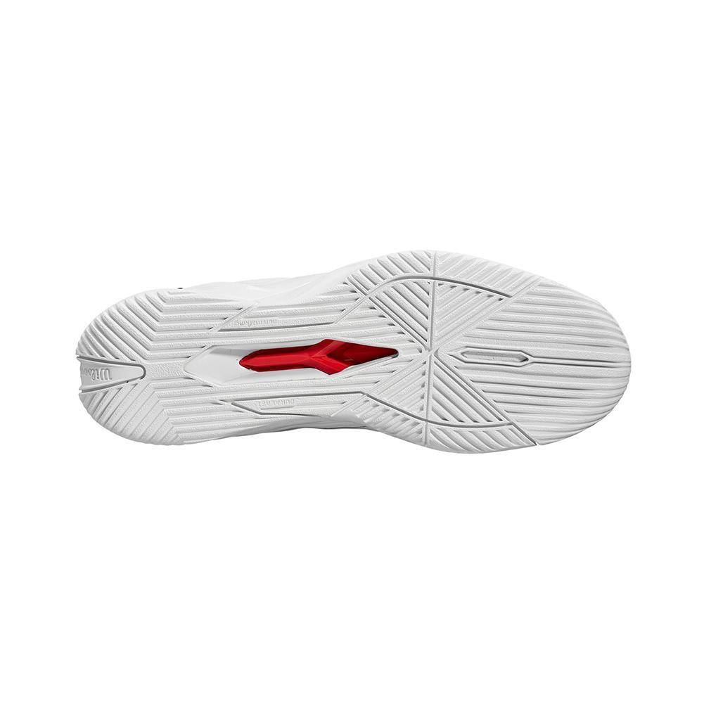 Men's Rush Pro 4.5 Tennis Shoes White and Black Tournament Gear WILSON